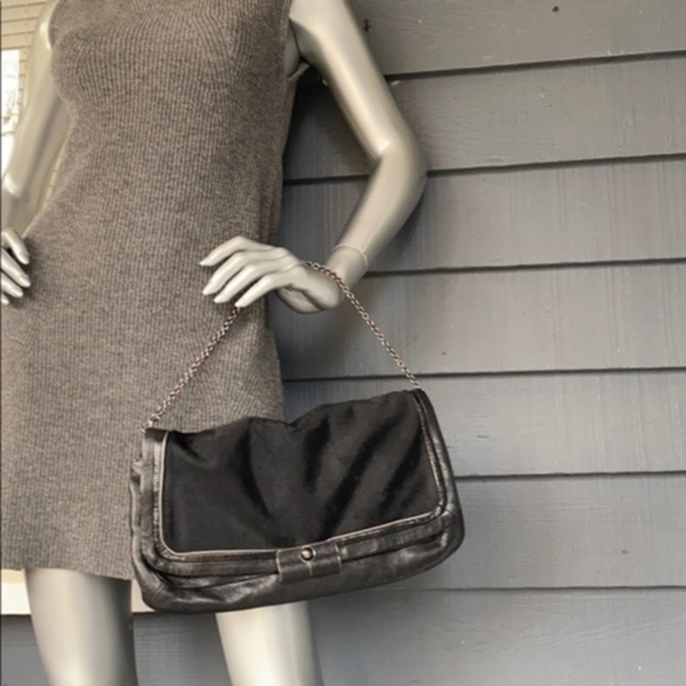 Copy — VTG COACH Cowhide Leather Hobo